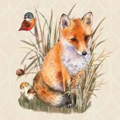 SERVIETTE RENARD
