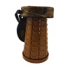 SIEGE RETRACTABLE MARRON AVEC HOUSSE
