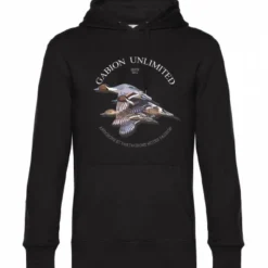 SWEAT CAPUCHE HOMME DH PILET NOIR