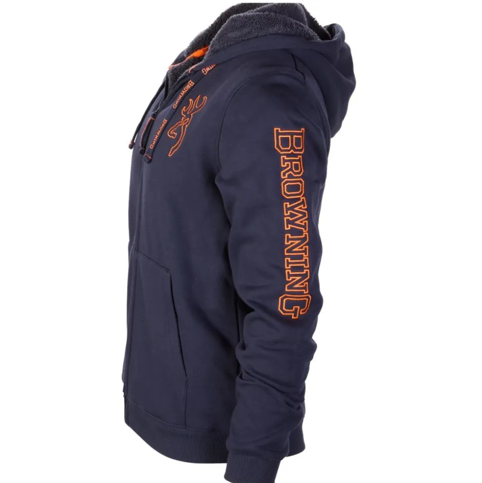 SWEAT CAPUCHE SNAPSHOT WARM BLEU