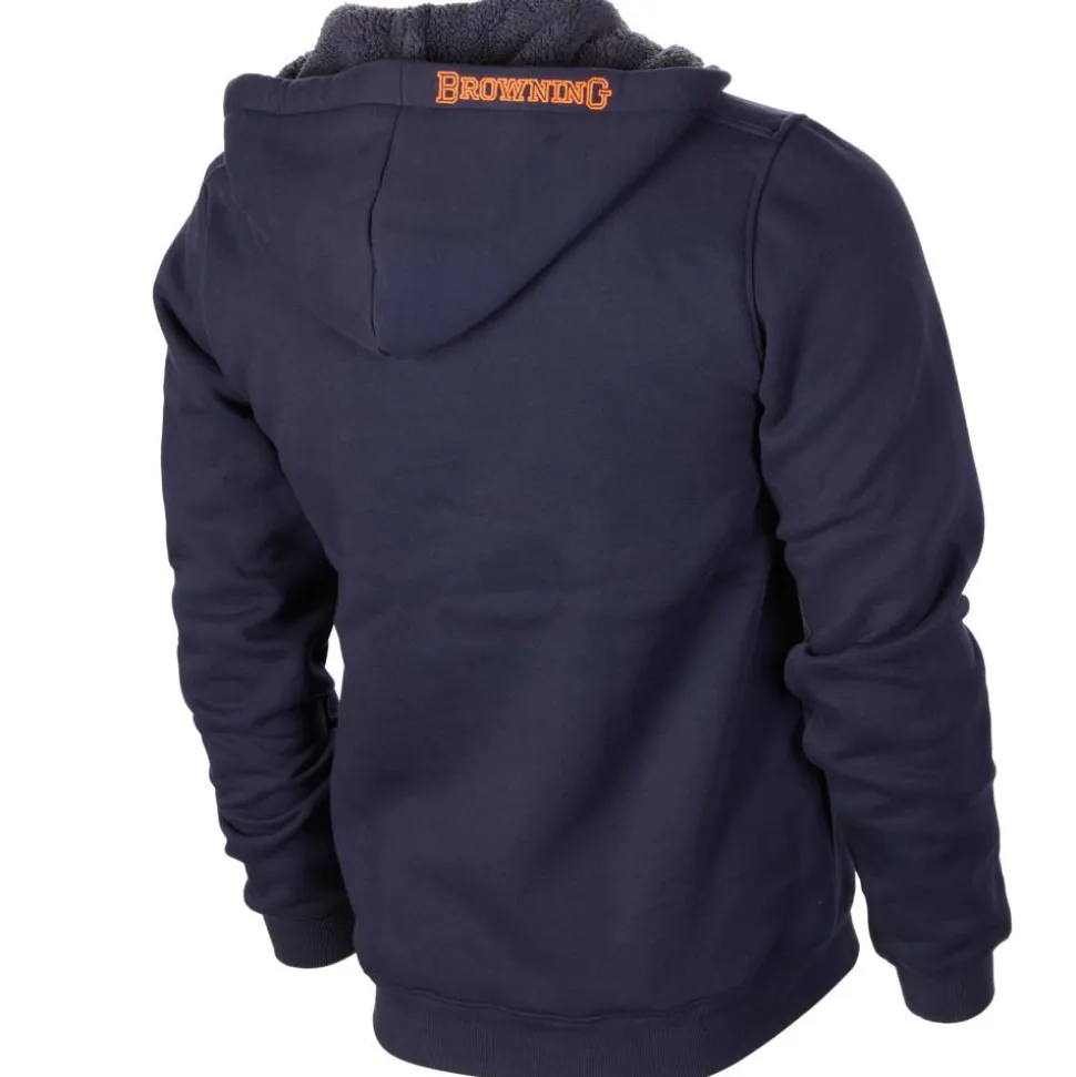 SWEAT CAPUCHE SNAPSHOT WARM BLEU