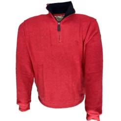 SWEAT COL ZIP FRAISE