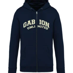 SWEAT FULL ZIP MARINE