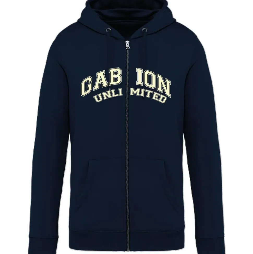 SWEAT FULL ZIP MARINE