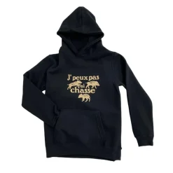 SWEAT HOOD ENF J'PEUX PAS MARCASSIN