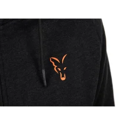 SWEAT NOIR ORANGE
