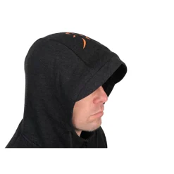 SWEAT NOIR ORANGE