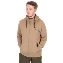 SWEAT ZIPPE LW TAN LTD