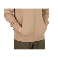 SWEAT ZIPPE LW TAN LTD