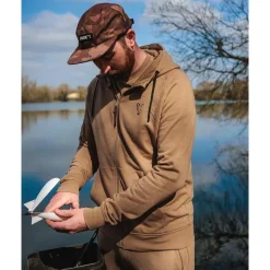 SWEAT ZIPPE LW TAN LTD