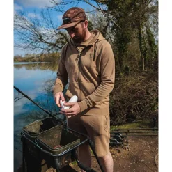 SWEAT ZIPPE LW TAN LTD