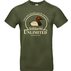 T SHIRT GU SAISON 25/26 KAKI