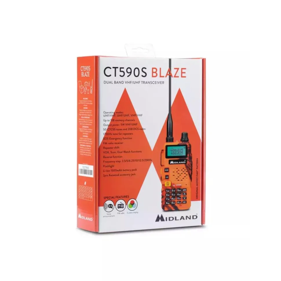 TALKIE WALKIE BI BANDE CT590 S BLAZE