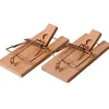 TAPETTE SOURIS EN BOIS X2