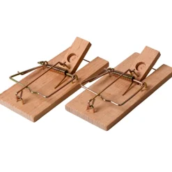 TAPETTE SOURIS EN BOIS X2