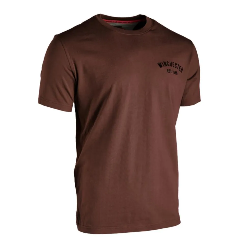 TEE SHIRT COLOMBUS BROWN