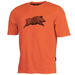 TEE SHIRT FEMME SANGLIER ORANGE
