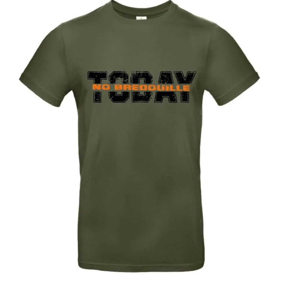 TEE SHIRT HOMME NO BREDOUILLE KAKI