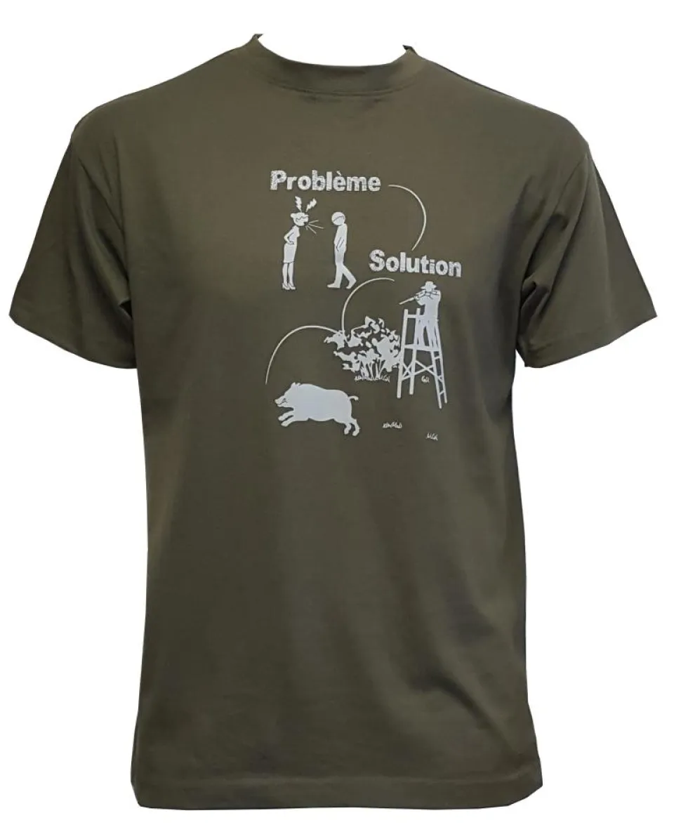 TEE SHIRT PB SOLUTION MIRADOR NOIR