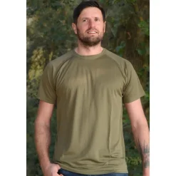 TEE SHIRT RESPIRANT DIEGO KAKI