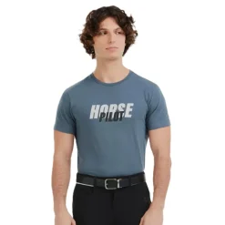 TEE-SHIRT TEAM HOMME INDIGO