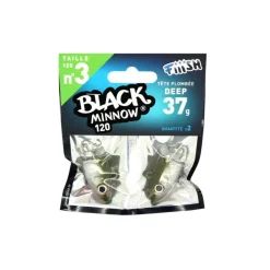 TETE PLOMBEE BM120 DEEP 37GR X2