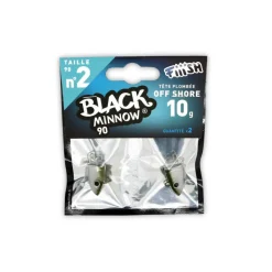 TETE PLOMBEE BM90 OFF SHORE 10GR X2