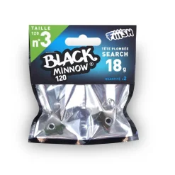 TETE PLOMBEE BM120 SEARCH 18GR X2