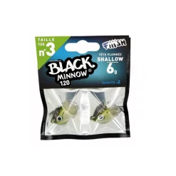 TETE PLOMBEE BM120 SHALLOW 6GR X2