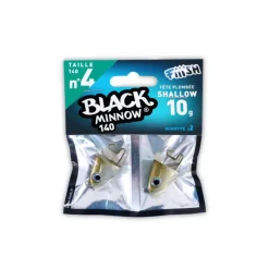 TETE PLOMBEE BM140 SHALLOW 10GR X2