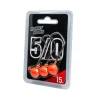 TETE PLOMBEE MONKEY HOOK ORANGE 5/0 X 3