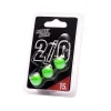 TETE PLOMBEE MONKEY HOOK VERTE 2/0 X 3