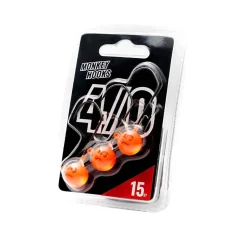 TETE PLOMBEE MONKEY HOOK ORANGE 4/0 X 3