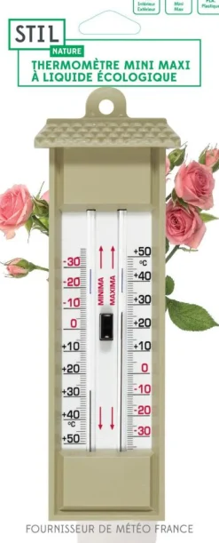 THERMOMETRE MINI MAXI PLASTIQUE