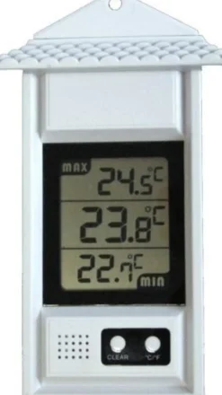 THERMOMETRE MINI-MAXI INT EXT ELECTRIQUE