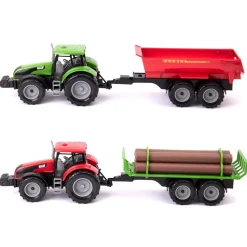 TRACTEUR & CHARRETTE DIVERS 1/32 48CM