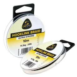 TRESSE A BAS DE LIGNE HOOKLINK BRAID 10M 25LB