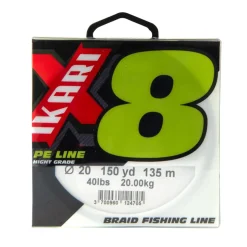 TRESSE IKARI X8 CHARTREUSE 135M