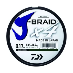 TRESSE JBRAID 4B VERTE 135M