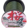 TRESSE SENSIBRAID 4 VERTE 1000M 50/100