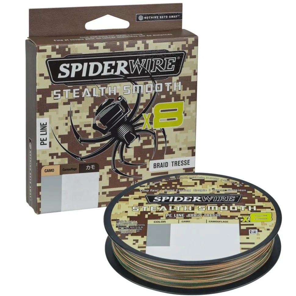 TRESSE STEALTH SMOOTH X8 150M CAMO