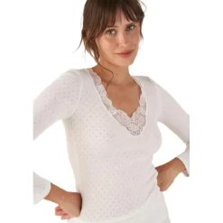 TSHIRT FEMME THERMOLACTYL 4 BLANC