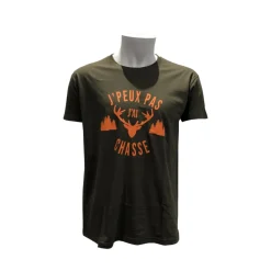 TSHIRT JPEUX PAS JAI CHAS KAKI ORA
