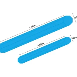 TUBES DE PROTECTION POUR CANNES OCTOGONAUX ANTI-UV