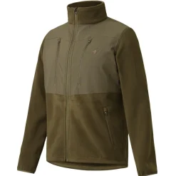 VESTE DE CHASSE HOMME POLAIRE EXPERT BRONZE
