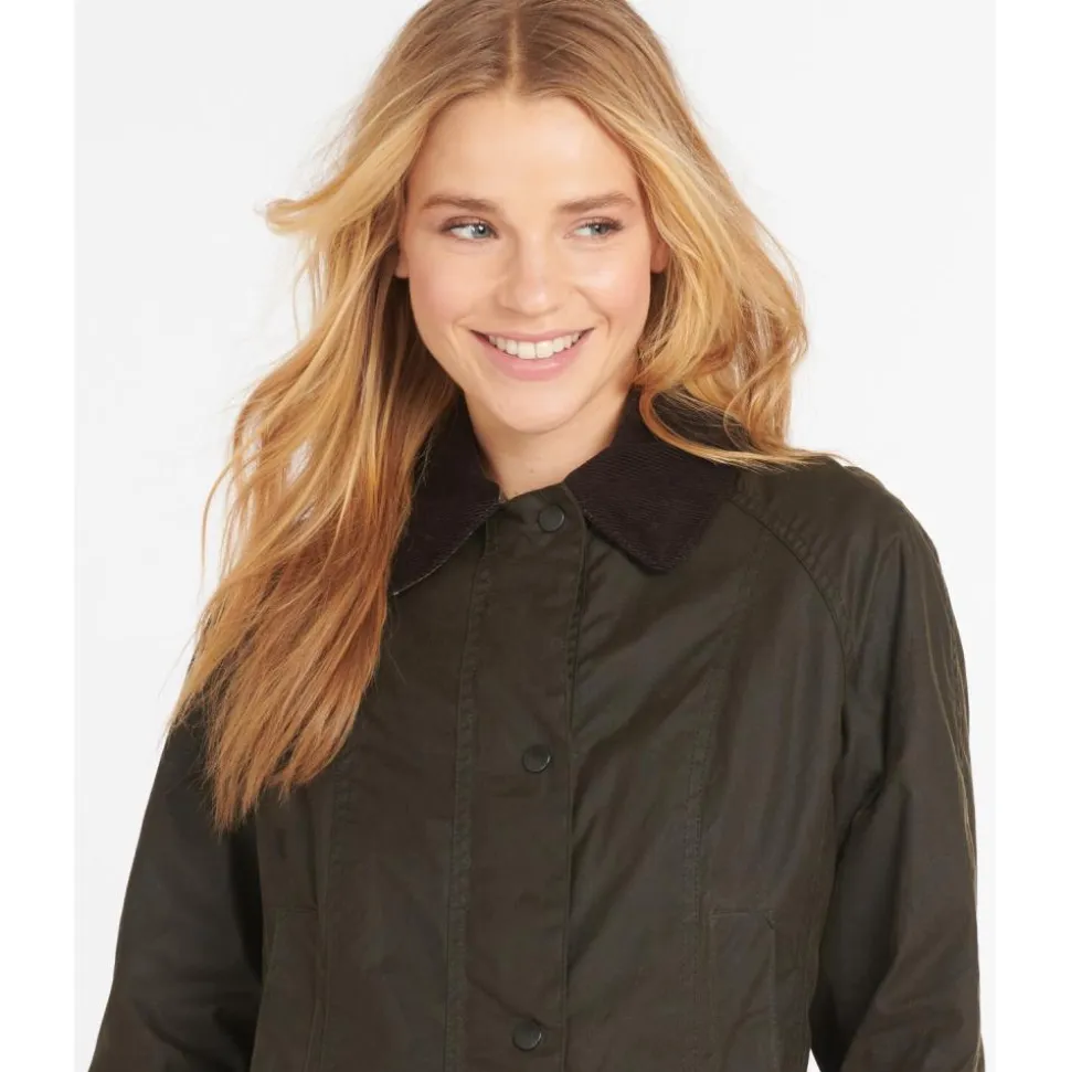 VESTE FEMME HUILEE BEADNEL OLIVE
