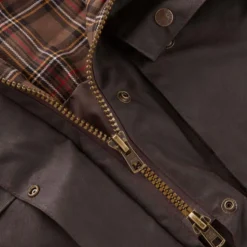 VESTE FEMME HUILEE COUNTRY BROWN