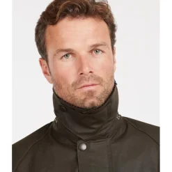 VESTE HUILEE BEAUFORT OLIVE