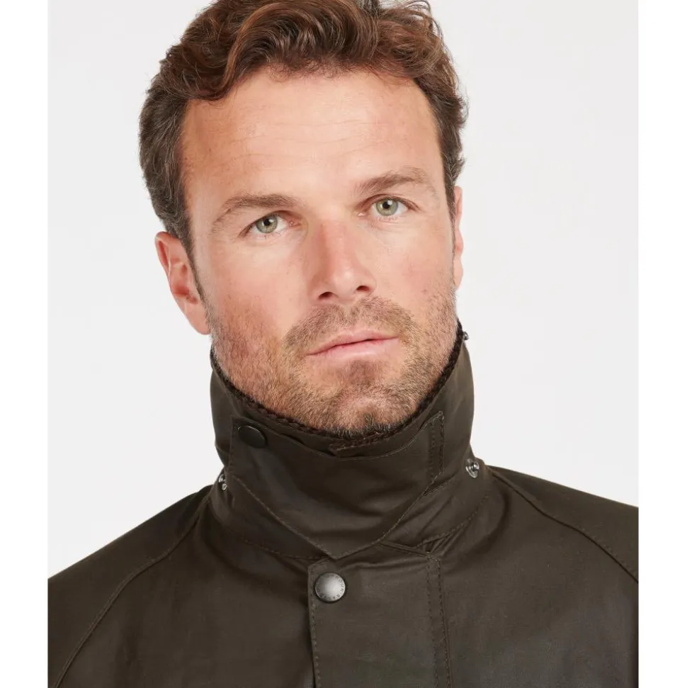VESTE HUILEE BEAUFORT OLIVE