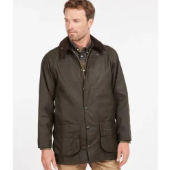 VESTE HUILEE BEAUFORT OLIVE